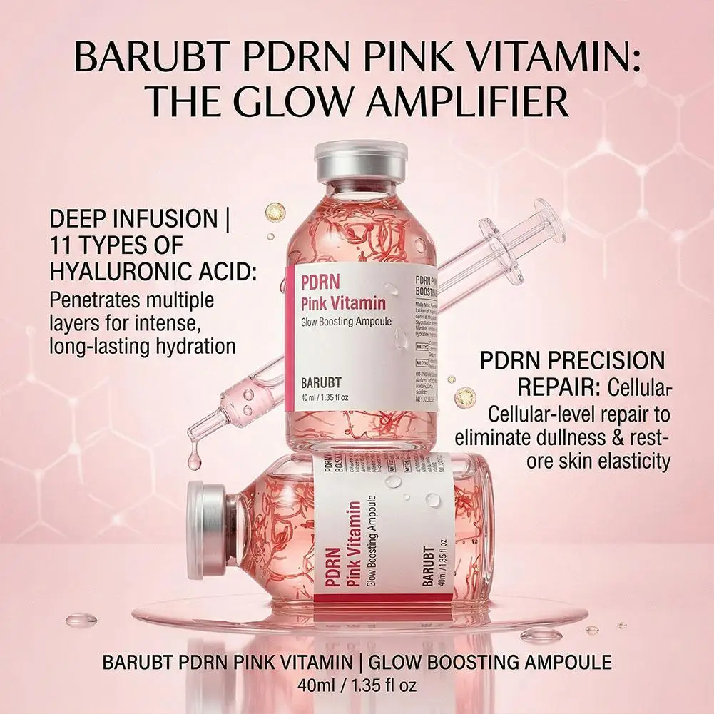 Tiefenwirksames Kollagen-Barriere-Serum, Peptid-Intensiv-Aktivierung, Rosa Pdrn Stammzellen-Ampulle, Feuchtigkeitsspendend, Hautpflege Tiefenwirksames Kollagen-Barriere-Serum, Peptid-Intensiv-Aktivierung, Rosa Pdrn Stammzellen-Ampulle, Feuchtigkeitsspendend, Hautpflege - Image 4