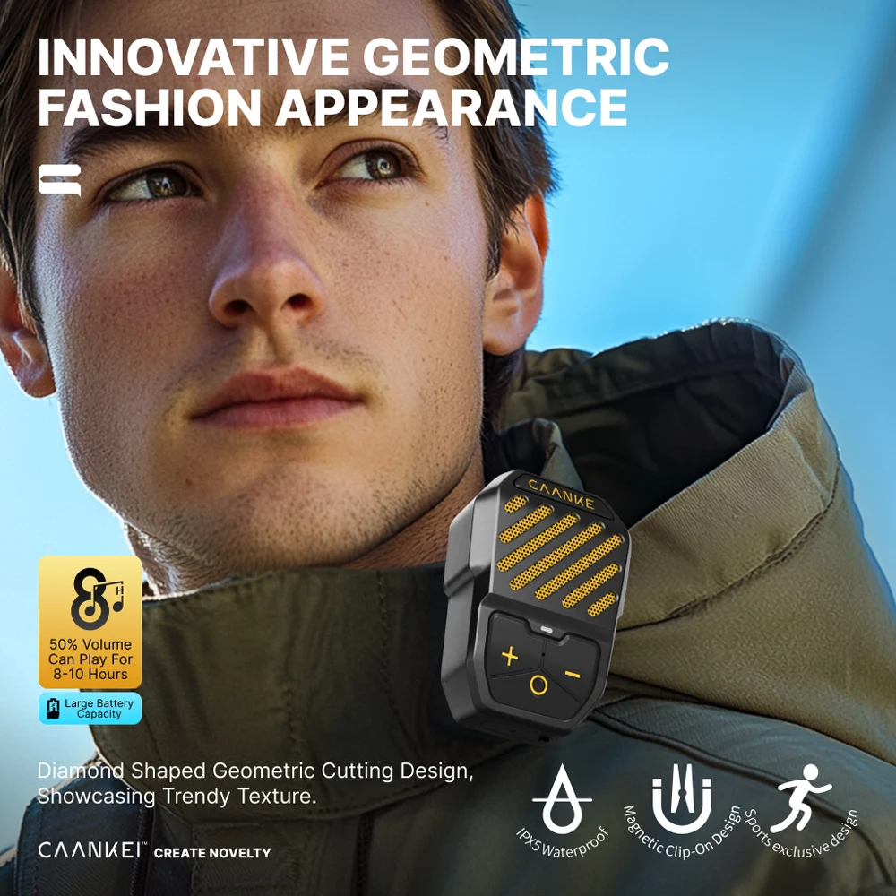 Tragbarer Bluetooth-Lautsprecher Für Outdoor – Ipx5 Wasserdicht, Bluetooth 5.3, Tws, Magnetclip Für Sport &Amp; Unterwegs Tragbarer Bluetooth-Lautsprecher Für Outdoor – Ipx5 Wasserdicht, Bluetooth 5.3, Tws, Magnetclip Für Sport &Amp; Unterwegs - Image 6