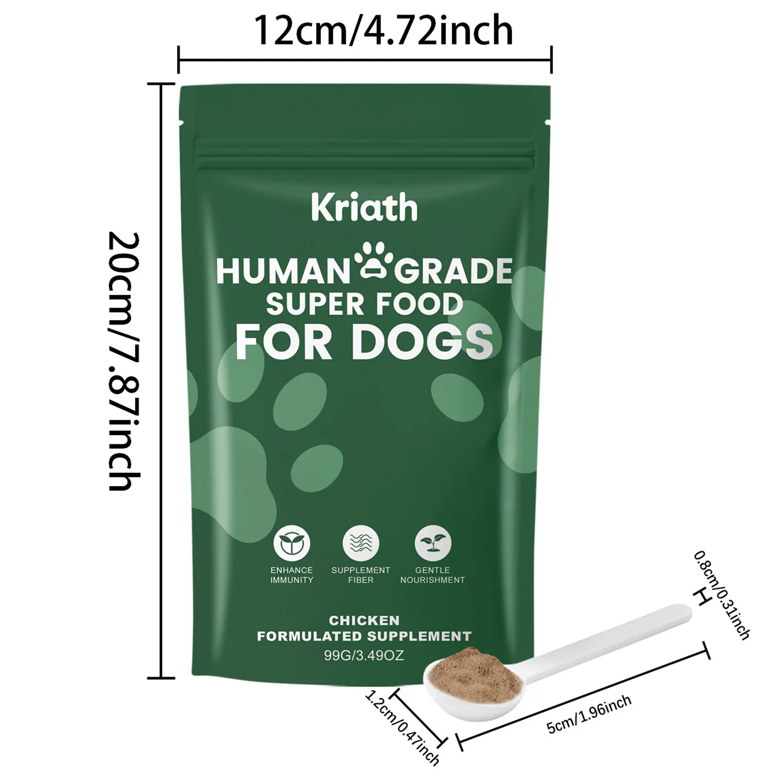 Hunde-Nahrungsergänzungsmittel Für Alle Hunderassen Einfache Aufnahme Tägliche Gesundheitsunterstützung Hunde-Nahrungsergänzungsmittel Für Alle Hunderassen Einfache Aufnahme Tägliche Gesundheitsunterstützung - Image 5