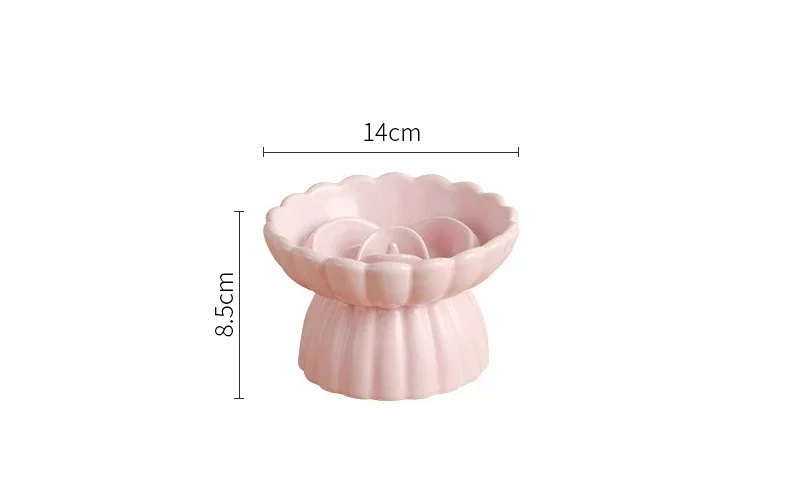 Cat Food Bowl Ceramic Elevated Cats Small Dogs Slow Feed Bowls Anti-Choking Pet Eating Feeders Anti-Gulping Puppy Supplies Cat Food Bowl Ceramic Elevated Cats Small Dogs Slow Feed Bowls Anti-Choking Pet Eating Feeders Anti-Gulping Puppy Supplies - Image 18