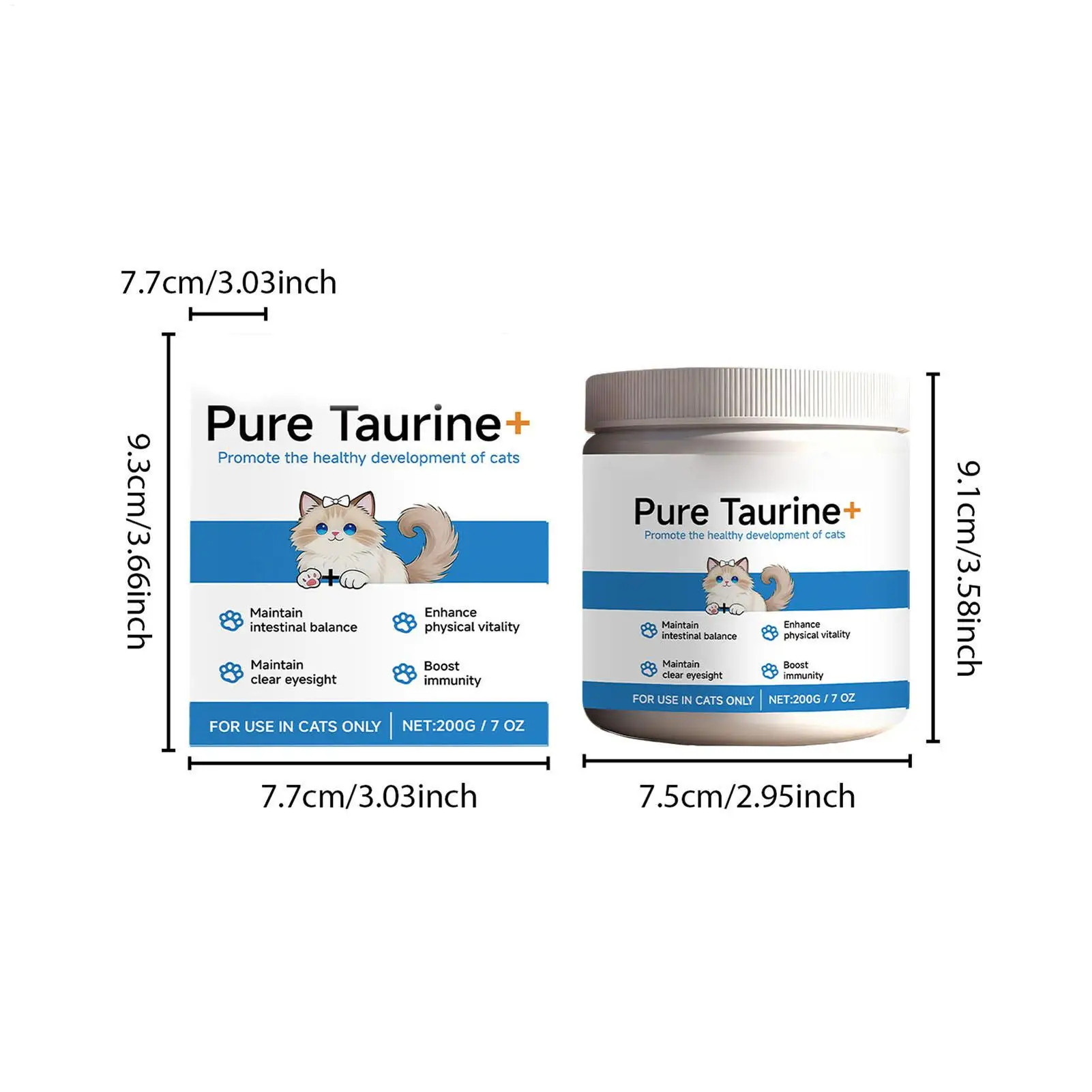 Pet Supplements 200G Daily Nutrition Cats Wet Or Dry Food Supplements For Small Medium Large Breeds Animals Home Travel Shelter Pet Supplements 200G Daily Nutrition Cats Wet Or Dry Food Supplements For Small Medium Large Breeds Animals Home Travel Shelter - Image 6