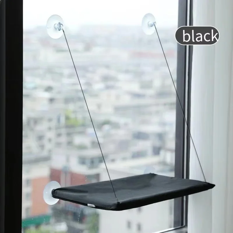Ultra Soft Cat Window Hammock Bed, Securely Mounted Space Saving Perch, Ideal For Feline Naptime &Amp; Top Cat Accessories Ultra Soft Cat Window Hammock Bed, Securely Mounted Space Saving Perch, Ideal For Feline Naptime &Amp; Top Cat Accessories - Image 9