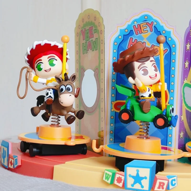 Original Hot Toys Disney Toy Story Karussell Buzz Lightyear Blind Box Komplettset Figur Puppe Desktop-Ornament Überraschungsgeschenk Auf Lager Original Hot Toys Disney Toy Story Karussell Buzz Lightyear Blind Box Komplettset Figur Puppe Desktop-Ornament Überraschungsgeschenk Auf Lager - Image 5