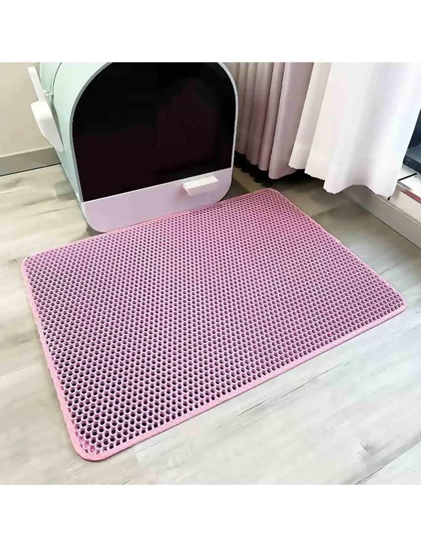 Cat Litter Mat Double Layer Pet Non Slip Big Pet Litter Box Filter Matwear Resistant Waterproof Anti-Slip Cat Litter Mat Cat Litter Mat Double Layer Pet Non Slip Big Pet Litter Box Filter Matwear Resistant Waterproof Anti-Slip Cat Litter Mat - Image 10