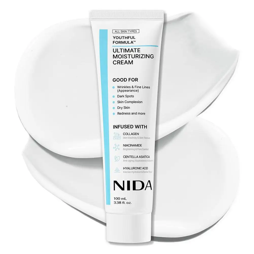 Nida Moisturizing Cream Multi-Action Rejuvenating Face Cream Repairs Damage Ultimate Cream For All Skin Types Korean Skin Care Nida Moisturizing Cream Multi-Action Rejuvenating Face Cream Repairs Damage Ultimate Cream For All Skin Types Korean Skin Care - Image 6