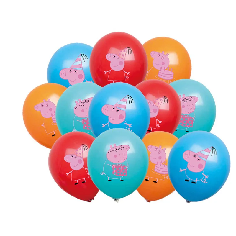 Peppa Pig Geburtstagsparty-Dekoration, George Page Family Ballon Für Kinder, Eventzubehör, Geschirr, Banner, Hintergrund, Geschenk, Babyparty Peppa Pig Geburtstagsparty-Dekoration, George Page Family Ballon Für Kinder, Eventzubehör, Geschirr, Banner, Hintergrund, Geschenk, Babyparty - Image 12