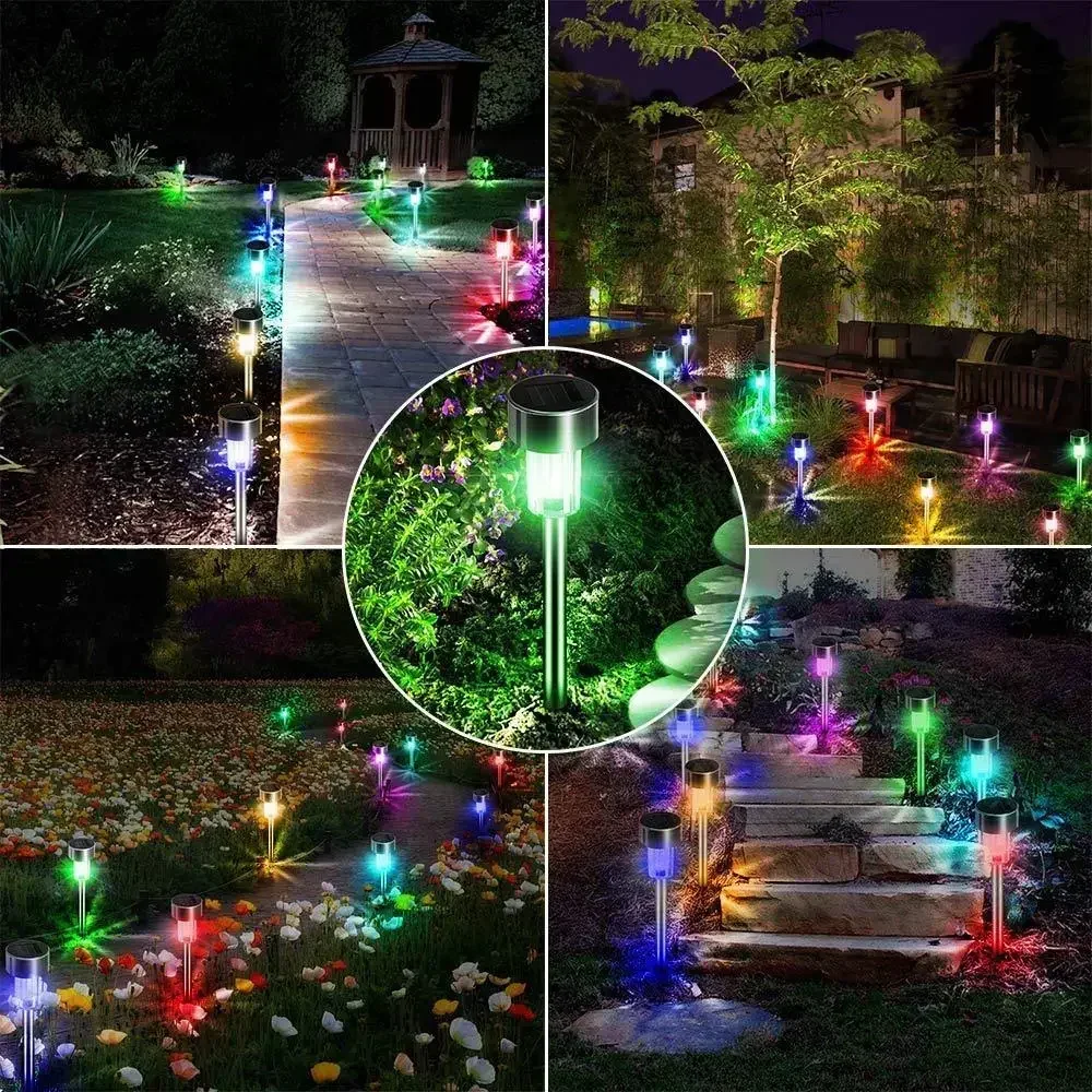 Solar-Außenleuchten, Gartenlampe, Solarbetrieben, Wasserdicht, Landschaftspad, Für Den Außenbereich, Für Hof, Hinterhof, Rasen, Terrasse, Dekorativ Solar-Außenleuchten, Gartenlampe, Solarbetrieben, Wasserdicht, Landschaftspad, Für Den Außenbereich, Für Hof, Hinterhof, Rasen, Terrasse, Dekorativ - Image 3