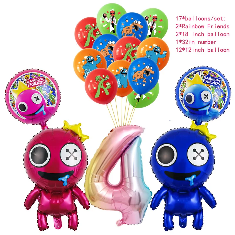 Neue Regenbogen-Freunde Geburtstagsparty-Dekoration Tischzubehör Happy Birthday Banner Tortendekoration Partyzubehör Hintergrund Ballons Neue Regenbogen-Freunde Geburtstagsparty-Dekoration Tischzubehör Happy Birthday Banner Tortendekoration Partyzubehör Hintergrund Ballons - Image 8