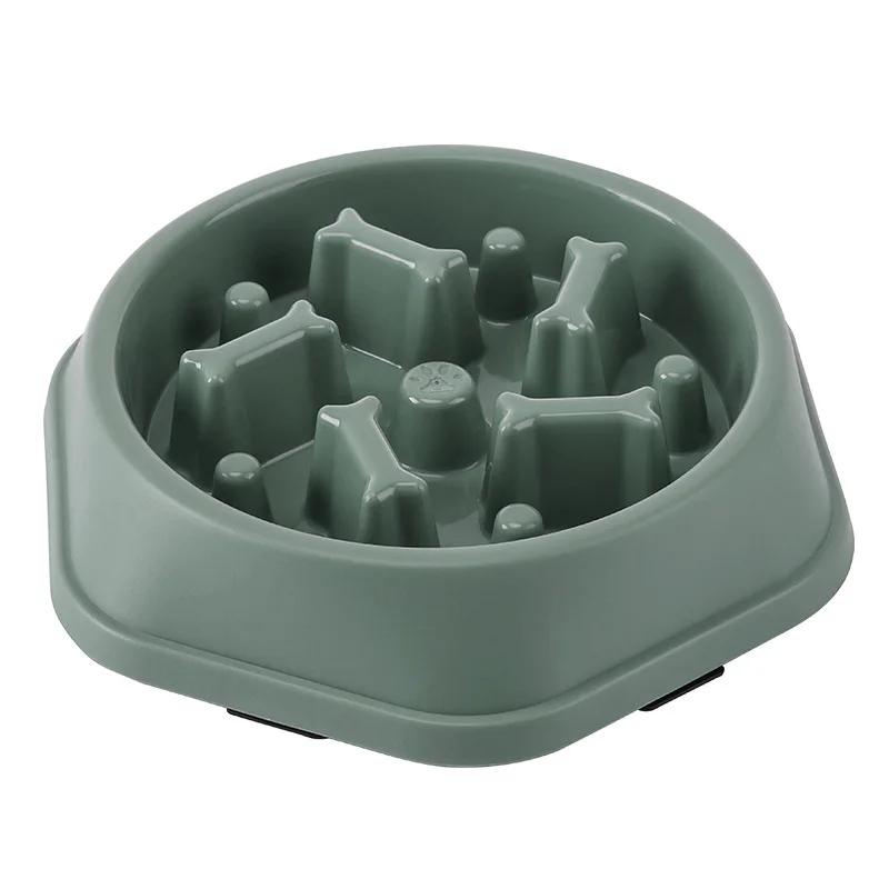 Pet Cat Slow Food Bowl Fat Help Healthy Round Anti-Choking Thickened And Non-Slip Multiple Colors Shapes Pet Cat Slow Food Bowl Fat Help Healthy Round Anti-Choking Thickened And Non-Slip Multiple Colors Shapes - Image 8