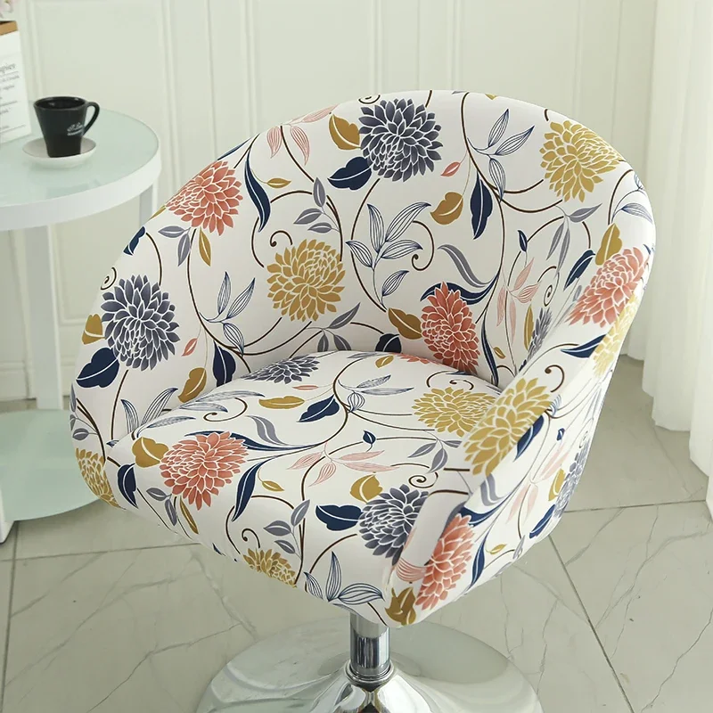 Semi-Circular Chair Cover Elastic Dining Chairs Slipcovers Accent Curved Chairs Dustproof Covers Armchair Seat Case Home Decor Semi-Circular Chair Cover Elastic Dining Chairs Slipcovers Accent Curved Chairs Dustproof Covers Armchair Seat Case Home Decor - Image 22