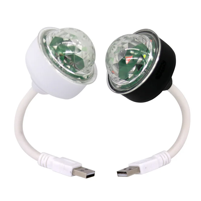 6W Mini-Usb Rgb Bühnenlicht – 360° Led Projektor Mit Sprachsteuerung 6W Mini-Usb Rgb Bühnenlicht – 360° Led Projektor Mit Sprachsteuerung - Image 6
