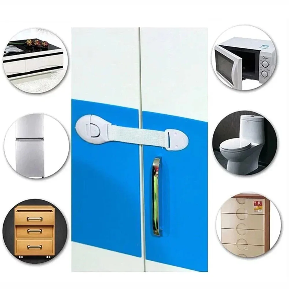 10Pcs Lot For Baby Furniture Door Drawer Lock Refrigerator Safety Locks Child Proof Infant Protector Brown Cabinet Safety Lock 10Pcs Lot For Baby Furniture Door Drawer Lock Refrigerator Safety Locks Child Proof Infant Protector Brown Cabinet Safety Lock - Image 6