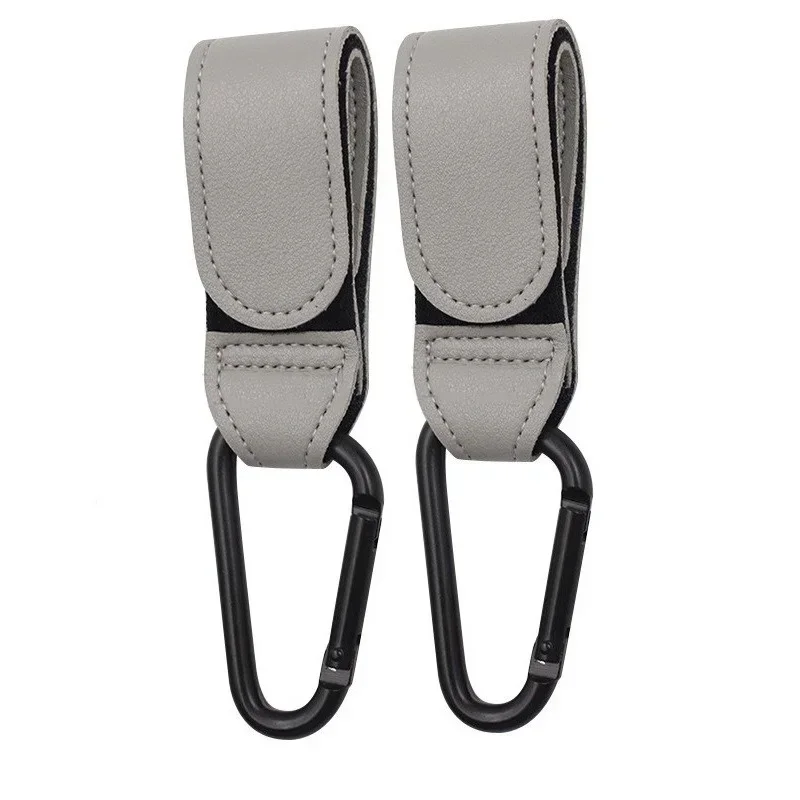 1/2Pcs Pu Leather Baby Bag Stroller Hook Pram Cart Organizer 360 Degree Rotatable Hook High-Quality Crochet Stroller Accessories 1/2Pcs Pu Leather Baby Bag Stroller Hook Pram Cart Organizer 360 Degree Rotatable Hook High-Quality Crochet Stroller Accessories - Image 12
