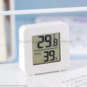 LCD Digital-Thermometer Hygrometer Innenraum Elektronisches Temperatur- und Feuchtigkeitsmessgerät Sensor Wetterstation für Zuhause