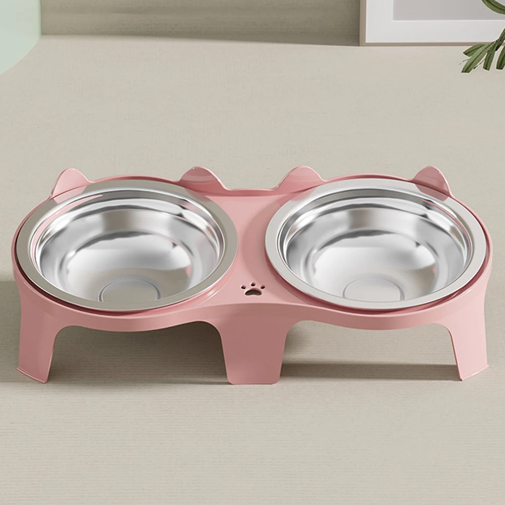 1Pc Stainless Steel Cat Food &Amp; Water Bowl With Anti-Tip Design Large Capacity Easy-Eat Design For Pet Dog Cat Feeding Food Bowl 1Pc Stainless Steel Cat Food &Amp; Water Bowl With Anti-Tip Design Large Capacity Easy-Eat Design For Pet Dog Cat Feeding Food Bowl - Image 9