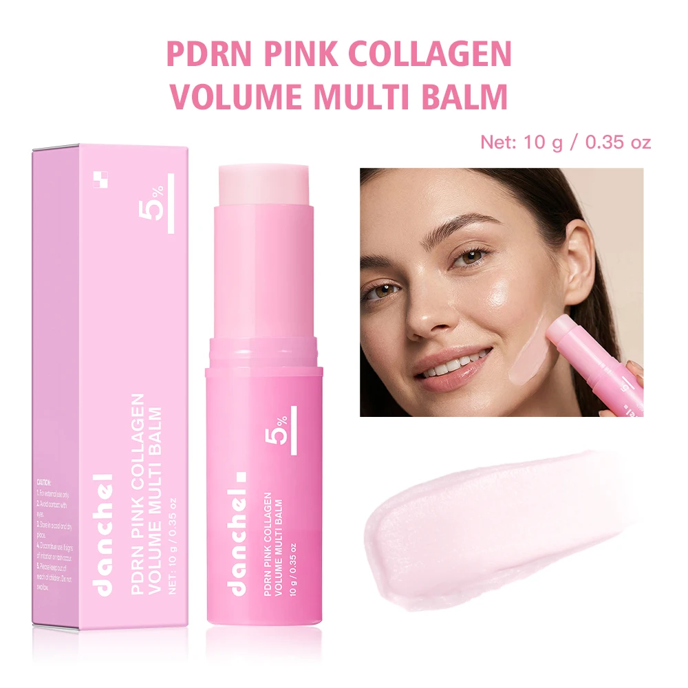 Pdrn Pink Collagen Balm Stick Straffend Tiefenwirksame Hydratation Feuchtigkeitsspendend Kollagen Strahlender Tragbarer Stick Für Augen- Und Halsfalten Pdrn Pink Collagen Balm Stick Straffend Tiefenwirksame Hydratation Feuchtigkeitsspendend Kollagen Strahlender Tragbarer Stick Für Augen- Und Halsfalten - Image 7