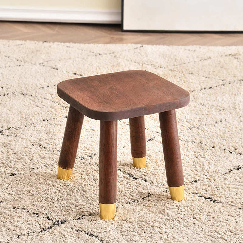 Creative All Solid Wood Small Stool Modern Shoe Stool Kindergarten Original Wood Color Stools Children'S Home Small Stools Creative All Solid Wood Small Stool Modern Shoe Stool Kindergarten Original Wood Color Stools Children'S Home Small Stools - Image 10