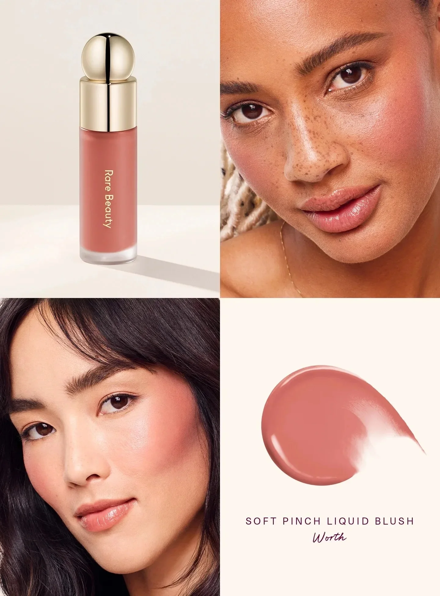 Rare Beauty Lipstick Blush Cream Grace Liquid Blush Waterproof Mositure Face Contour Shadow Blusher Liquid Blusher Plump Makeup Rare Beauty Lipstick Blush Cream Grace Liquid Blush Waterproof Mositure Face Contour Shadow Blusher Liquid Blusher Plump Makeup - Image 8