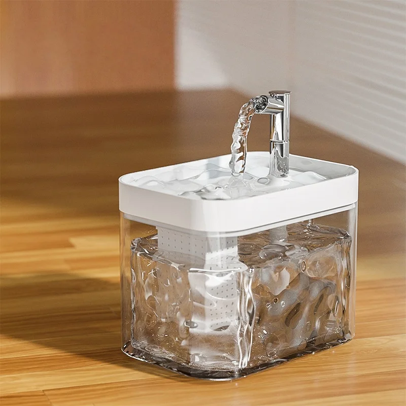 1.5L Cat Water Circulation Fountain Auto Filter Pet Cat Drinker Usb Dog Water Basin Feeding Bowl Pet Supplies 1.5L Cat Water Circulation Fountain Auto Filter Pet Cat Drinker Usb Dog Water Basin Feeding Bowl Pet Supplies - Image 7