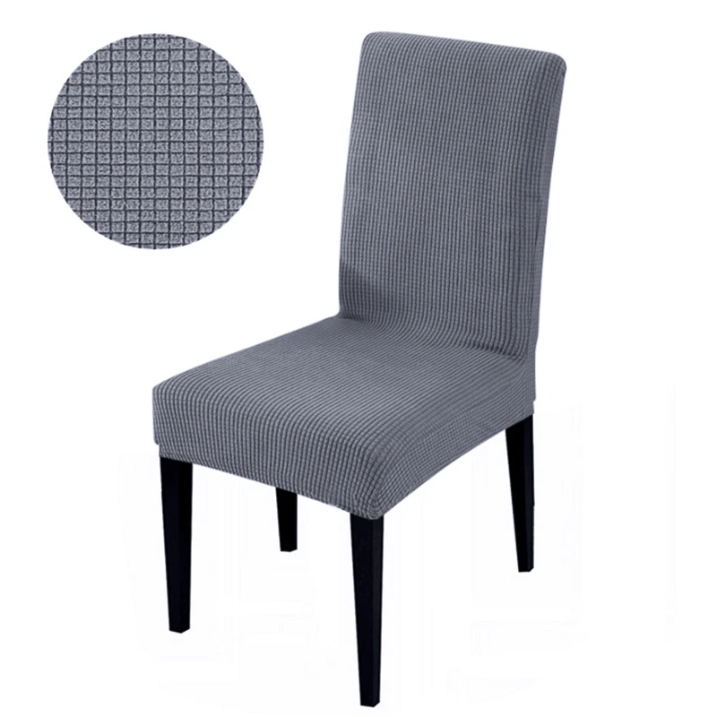Durable Elastic Fabric Cover For Dining Chairs,Jacquard Chair Cover,Chairs Covers Stretch For Kitchens Home Living Room Decor Durable Elastic Fabric Cover For Dining Chairs,Jacquard Chair Cover,Chairs Covers Stretch For Kitchens Home Living Room Decor - Image 24