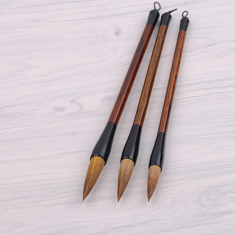 3-Teiliges Hochwertiges Malpinsel-Set, Große, Mittlere Und Kleine Sets, Pinsel Im Chinesischen Stil, Schreib- Und Malzubehör 3-Teiliges Hochwertiges Malpinsel-Set, Große, Mittlere Und Kleine Sets, Pinsel Im Chinesischen Stil, Schreib- Und Malzubehör - Image 6