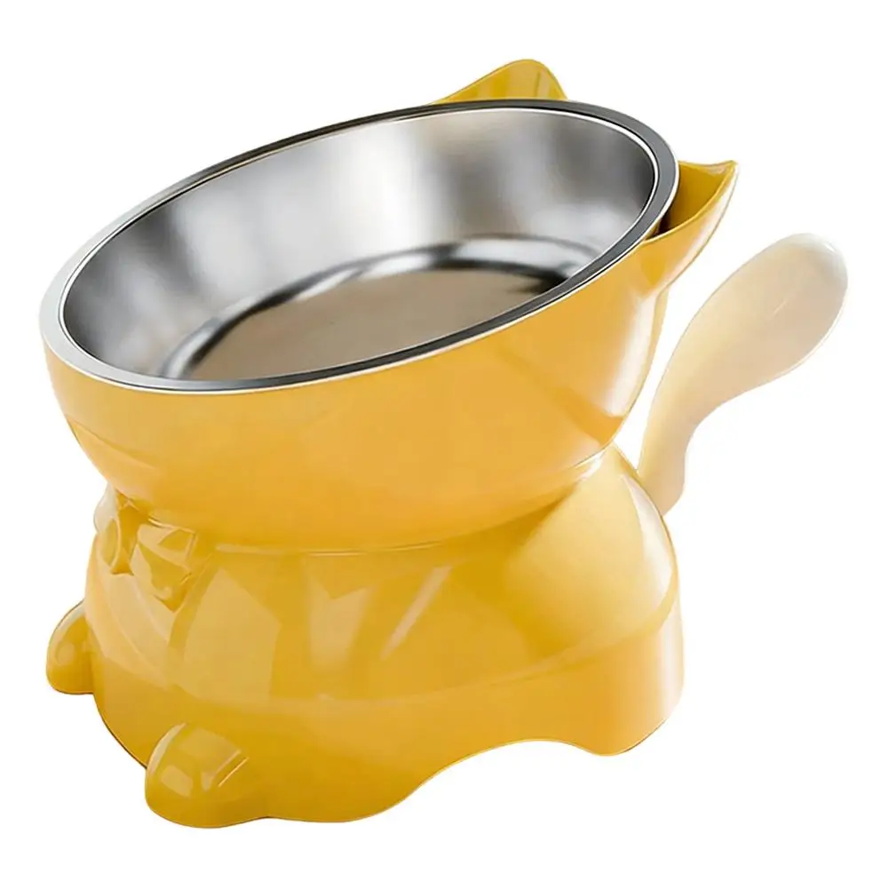 Stainless Steel Cat Bowl Anti-Spill Slanted Cat Food Food Water Dish For Cats Kitten Stainless Steel Cat Bowl Stainless Steel Cat Bowl Anti-Spill Slanted Cat Food Food Water Dish For Cats Kitten Stainless Steel Cat Bowl - Image 12