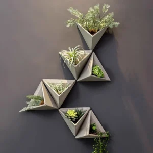 Wandkunst Vasen Ästhetische Dekoration Zuhause Vasen Moderne Raumdesign Figuren Jardiniere Ikebana Stielhalter Jardiniere Kreativ