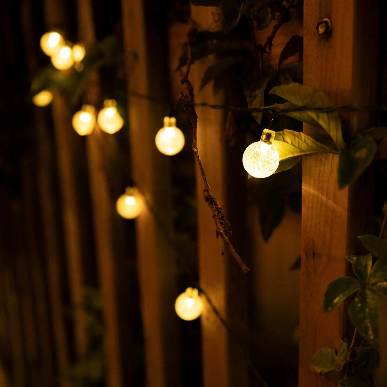 Solar Lichterketten Im Freien Led Kristall Kugel Lichter Wasserdicht Solar Girlanden Lichterkette Für Garten Weihnachten Outdoor-Dekor Solar Lichterketten Im Freien Led Kristall Kugel Lichter Wasserdicht Solar Girlanden Lichterkette Für Garten Weihnachten Outdoor-Dekor - Image 5
