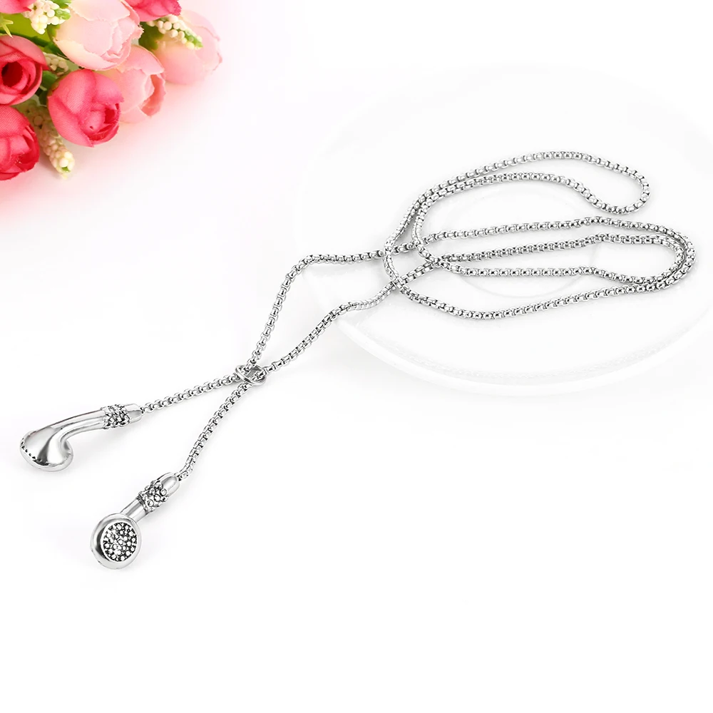Hip-Hop-Halskette Mit Kopfhörer-Anhänger Aus Metall – Herrenschmuck Hip-Hop-Halskette Mit Kopfhörer-Anhänger Aus Metall – Herrenschmuck - Image 4
