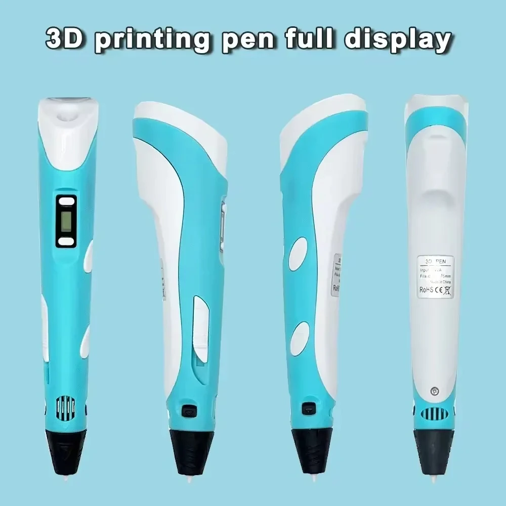 Homefish Elektronischer 3D-Druckstift Mit 9M Pla-Verbrauchsmaterial Hochtemperatur 3D-Graffiti-Werkzeug Intelligentes Spielzeug Geschenk Homefish Elektronischer 3D-Druckstift Mit 9M Pla-Verbrauchsmaterial Hochtemperatur 3D-Graffiti-Werkzeug Intelligentes Spielzeug Geschenk - Image 6