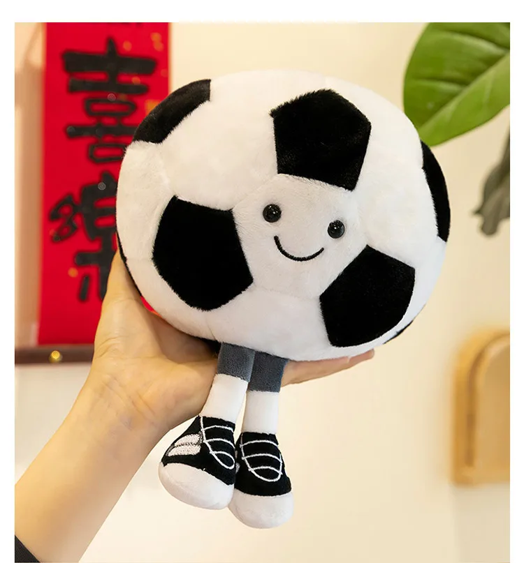 Plüschtiere Spaßige Sportarten Basketball Fußball Plüschtiere Für Kinderzimmer-Deko Kreative Dekorative Stoffpuppen Plüschtiere Spaßige Sportarten Basketball Fußball Plüschtiere Für Kinderzimmer-Deko Kreative Dekorative Stoffpuppen - Image 18