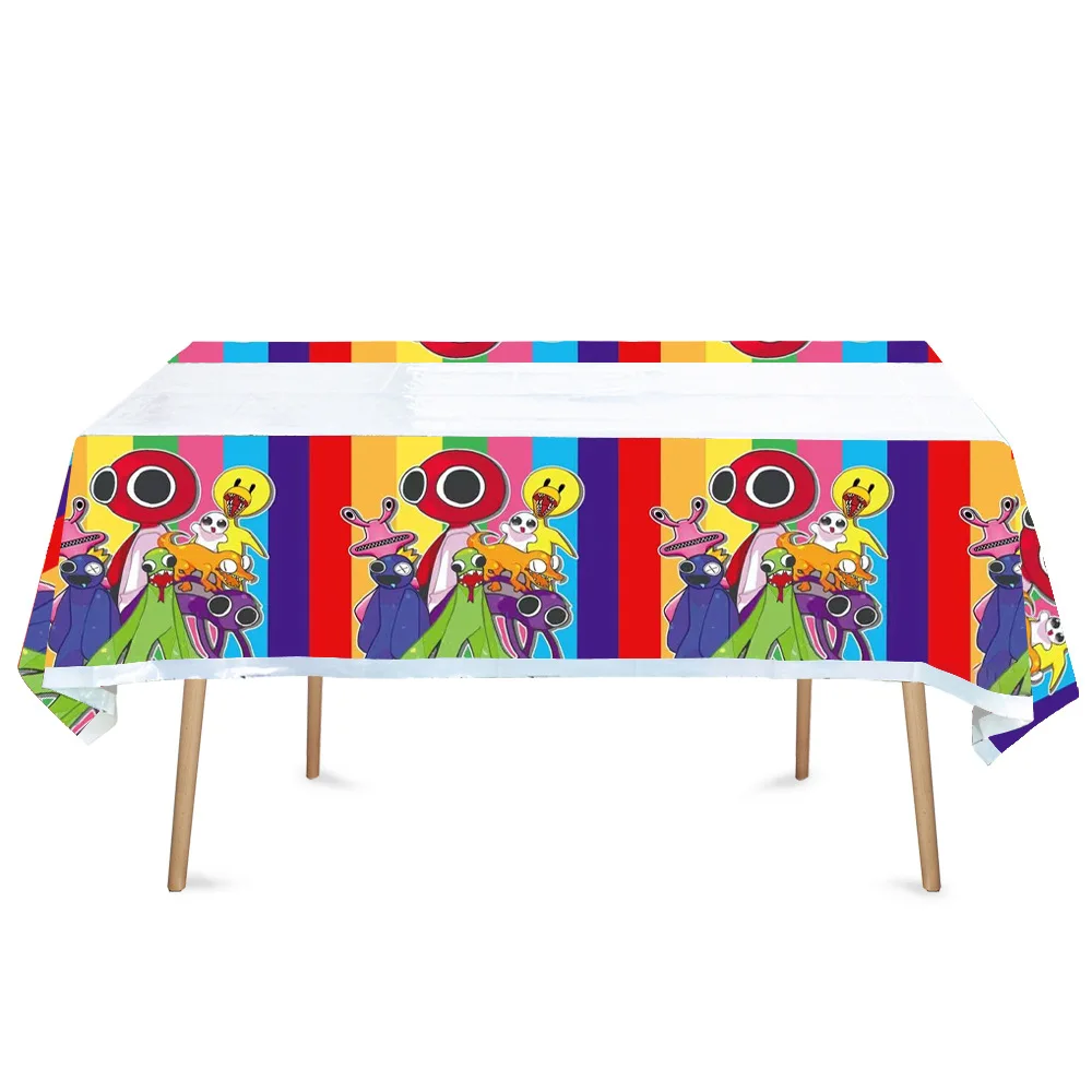 Neue Regenbogen-Freunde Geburtstagsparty-Dekoration Tischzubehör Happy Birthday Banner Tortendekoration Partyzubehör Hintergrund Ballons Neue Regenbogen-Freunde Geburtstagsparty-Dekoration Tischzubehör Happy Birthday Banner Tortendekoration Partyzubehör Hintergrund Ballons - Image 4
