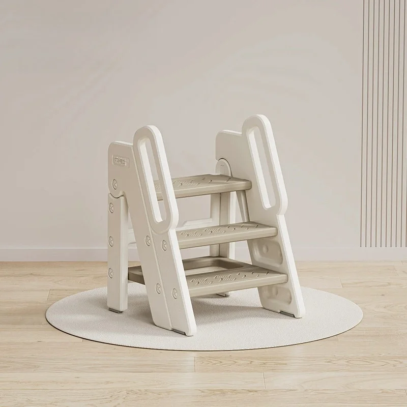 3-Step Bathroom Stool Children'S Step Stool Kids Foldable Stool With Handles Anti-Slip For Kids Toddler Non-Slip Ladder 3-Step Bathroom Stool Children'S Step Stool Kids Foldable Stool With Handles Anti-Slip For Kids Toddler Non-Slip Ladder