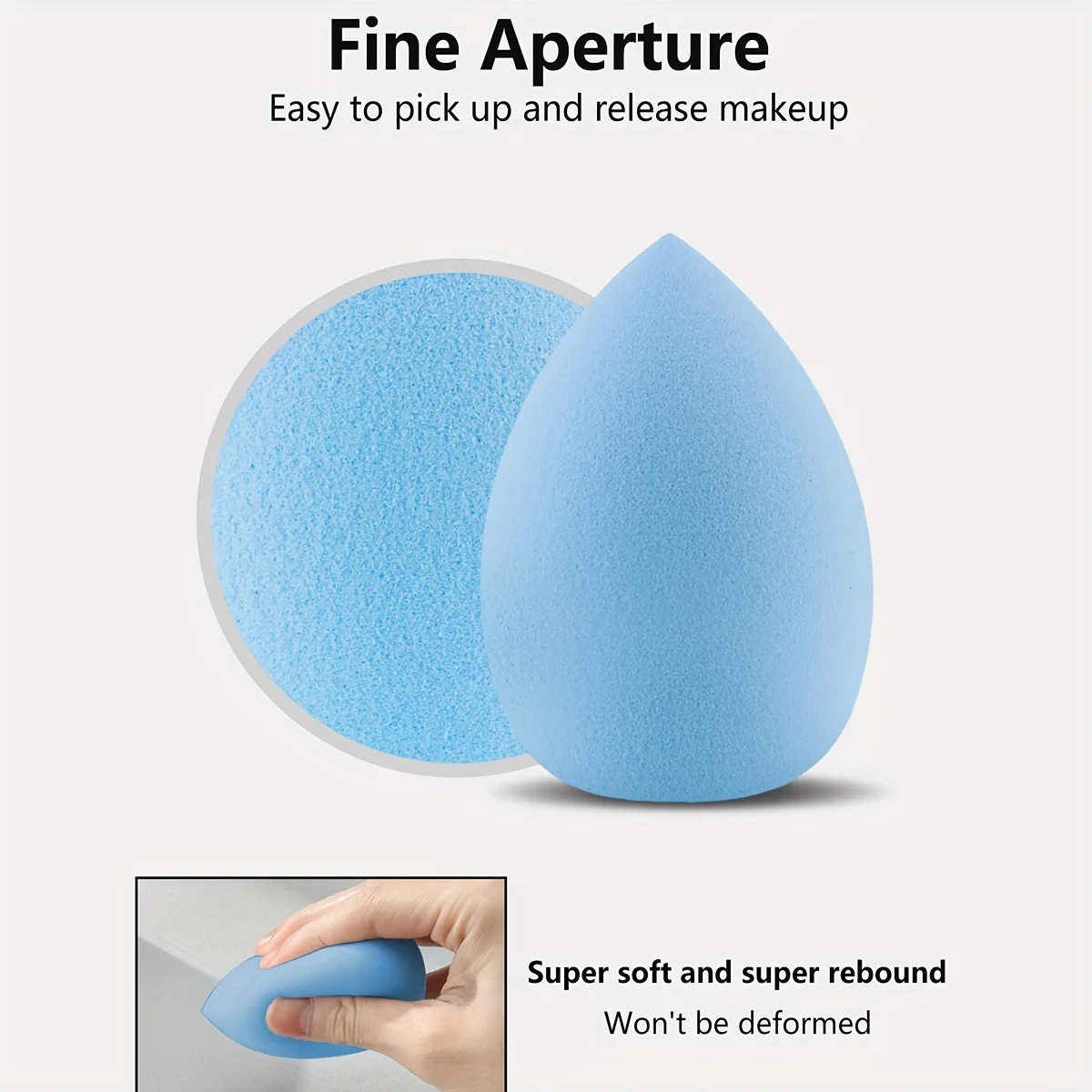 8 Pcs Beauty Egg Makeup Sponge Blenders Beauty Sponges Foundation Applicator 8 Pcs Beauty Egg Makeup Sponge Blenders Beauty Sponges Foundation Applicator - Image 6