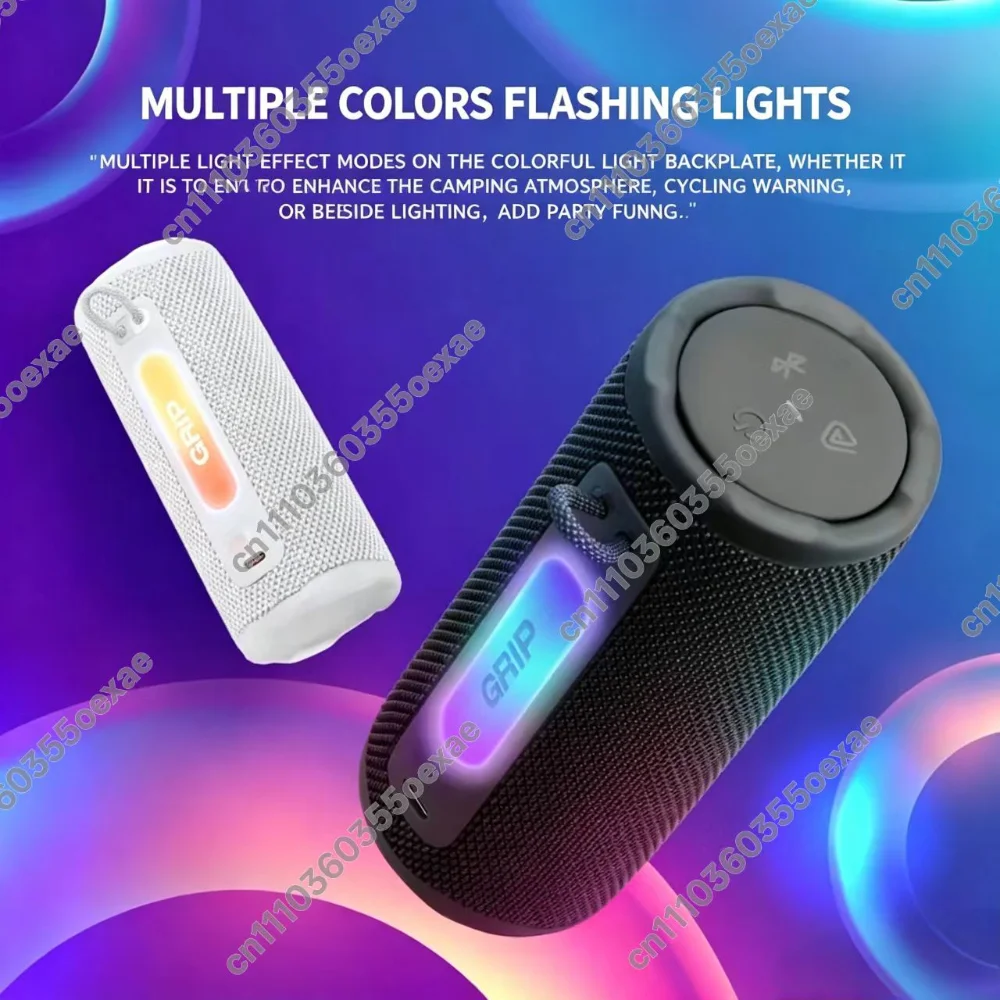 Jbl Grip Music Neon Can Bluetooth-Lautsprecher Wasserdichter Outdoor Tragbarer Farbiger Nachtlicht-Ambiente-Lautsprecher Jbl Grip Music Neon Can Bluetooth-Lautsprecher Wasserdichter Outdoor Tragbarer Farbiger Nachtlicht-Ambiente-Lautsprecher - Image 3