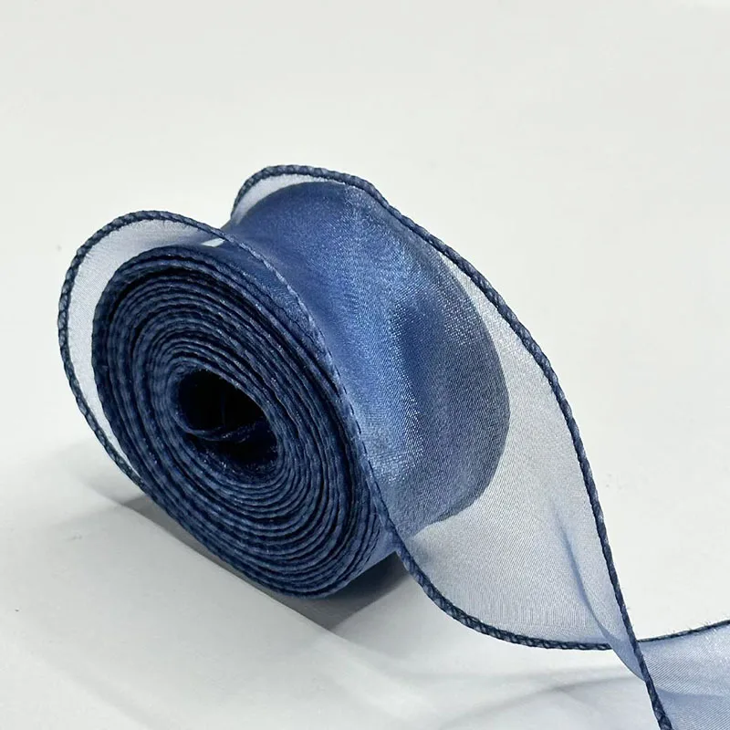 40Mm 10 Yards Fischschwanz-Organzaband, Reflektierendes, Irisierendes Band Mit Gewelltem Rand Für Geschenkverpackungen, Diy-Schleifen, Blumensträuße, Voile-Bänder 40Mm 10 Yards Fischschwanz-Organzaband, Reflektierendes, Irisierendes Band Mit Gewelltem Rand Für Geschenkverpackungen, Diy-Schleifen, Blumensträuße, Voile-Bänder - Image 24