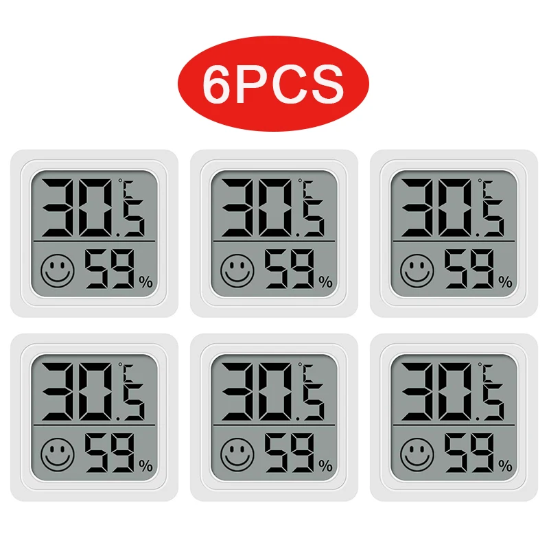 4 Stücke Digital Thermometer Hygrometer Indoor Mini Temperatur Lcd Elektronische Monitor Hygrometer Outdoor Zimmer Baby 4 Stücke Digital Thermometer Hygrometer Indoor Mini Temperatur Lcd Elektronische Monitor Hygrometer Outdoor Zimmer Baby - Image 10