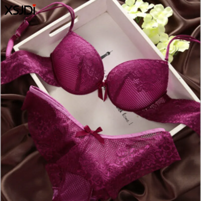 Frauen Sexy Spitze Bh Set Mode Dünne Tiefe V Bh Push-Up Unterwäsche Lenceria Mujer Vintage Gestickte Einfarbig Bh Set Frauen Sexy Spitze Bh Set Mode Dünne Tiefe V Bh Push-Up Unterwäsche Lenceria Mujer Vintage Gestickte Einfarbig Bh Set - Image 4