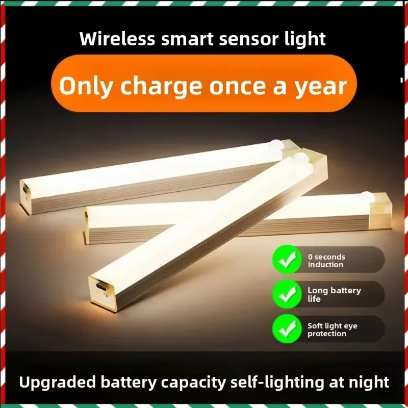 Nachtlicht, Usb-Aufladung, Magnetische Induktionslampe, Dimmbare Led-Unterschrankleuchte, Bewegungsmelder Für Nachttisch, Kleiderschrank, Treppe Nachtlicht, Usb-Aufladung, Magnetische Induktionslampe, Dimmbare Led-Unterschrankleuchte, Bewegungsmelder Für Nachttisch, Kleiderschrank, Treppe - Image 2