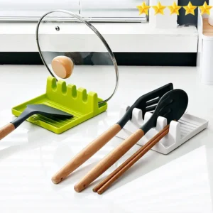 [Hot sales] 1pcspatel Rack Topf deckel Rack Regale Arbeits platte Schaufel Löffel Regal Suppe Löffel Pad setzen Suppen löffel Essstäbchen halter