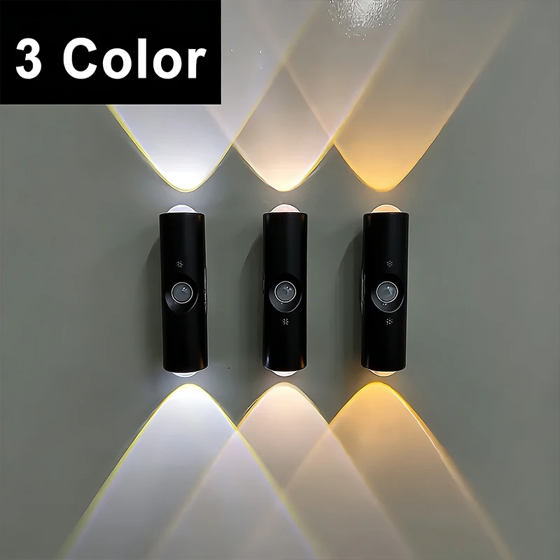 Intelligente Sensor-Wandleuchte Usb-Aufladbar Bewegungsmelder Nachtlicht Led Magnetischer Strahler Für Schlafzimmer Flur Treppe Intelligente Sensor-Wandleuchte Usb-Aufladbar Bewegungsmelder Nachtlicht Led Magnetischer Strahler Für Schlafzimmer Flur Treppe - Image 9