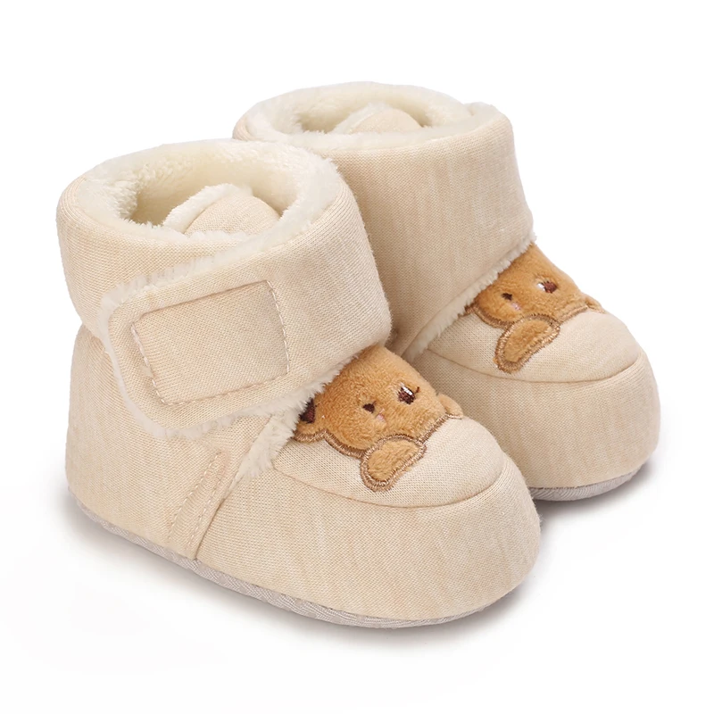 Mode Baby Mädchen Jungen Niedliche Weiche Cartoon Baumwolle Kleinkind Schuhe Lauflernschuhe Für Neugeborene Mode Baby Mädchen Jungen Niedliche Weiche Cartoon Baumwolle Kleinkind Schuhe Lauflernschuhe Für Neugeborene - Image 2