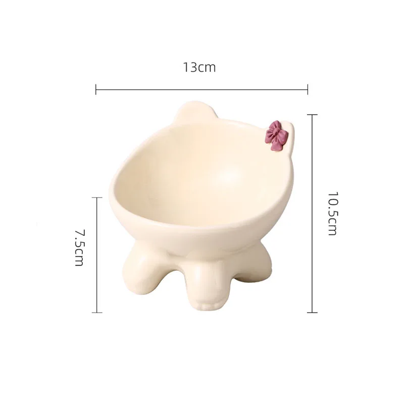 Ceramic Tilted Cat Food Bowl Elevated Cat Bowl Ergonomic Cat Food Dish Anti Vomiting Raised Cat Food Bowl Non Slip For Cats Dog Ceramic Tilted Cat Food Bowl Elevated Cat Bowl Ergonomic Cat Food Dish Anti Vomiting Raised Cat Food Bowl Non Slip For Cats Dog - Image 12