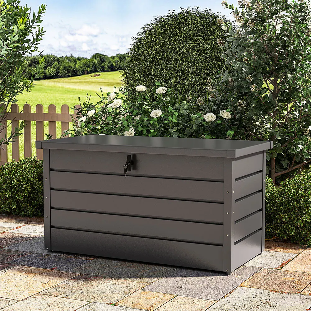 【 Breeins 】 Wetter Beständige Harzdeck-Aufbewahrung Behälter Box Gartenmöbel Im Freien 【 Breeins 】 Wetter Beständige Harzdeck-Aufbewahrung Behälter Box Gartenmöbel Im Freien - Image 6