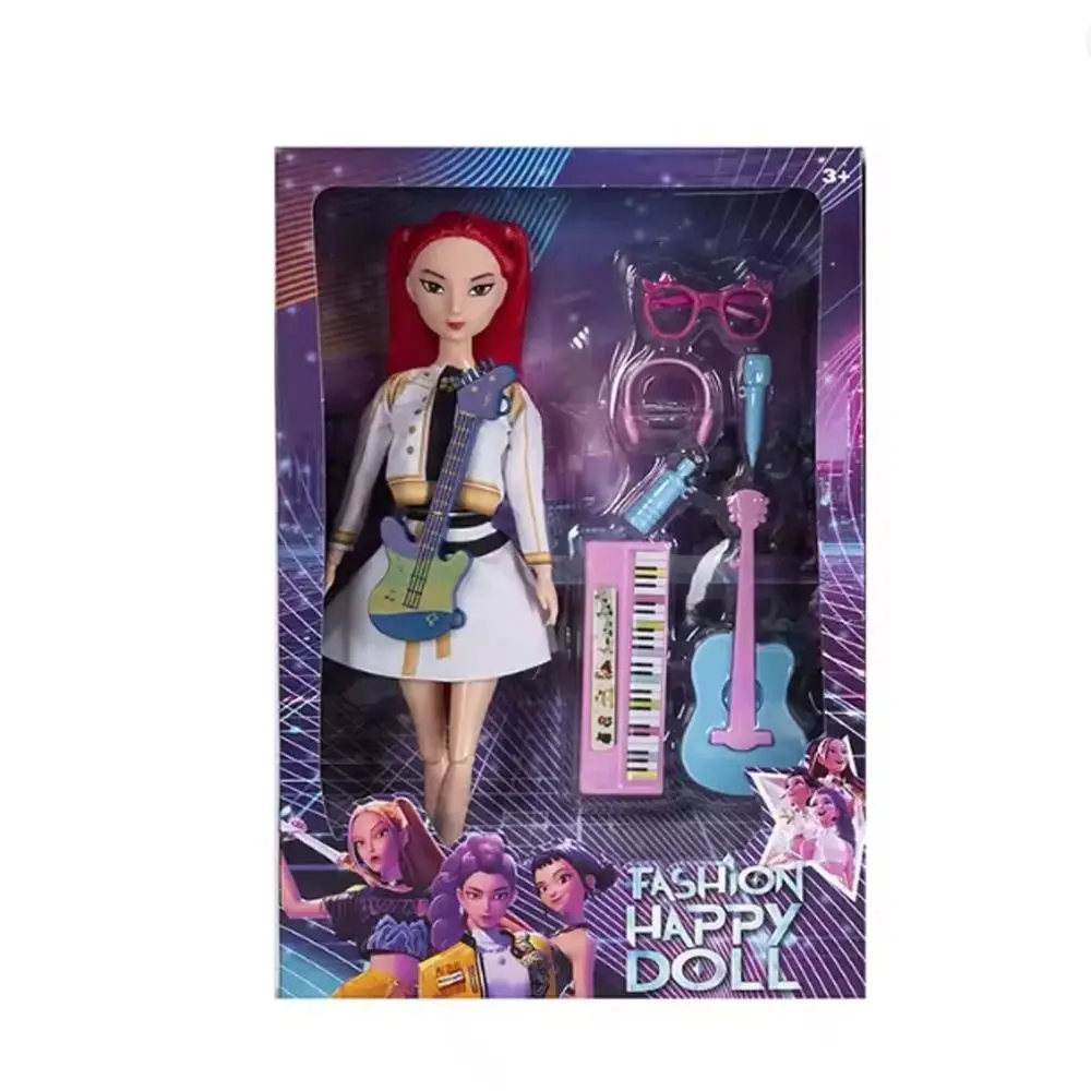Hot Rumi Mira Zoey Bewegliche Gelenkpuppe 11 Zoll Mit Themenmusik, Niedliches Spielzeug, Schwert, Cosplay-Requisiten, Geschenk Für Fans Hot Rumi Mira Zoey Bewegliche Gelenkpuppe 11 Zoll Mit Themenmusik, Niedliches Spielzeug, Schwert, Cosplay-Requisiten, Geschenk Für Fans - Image 20