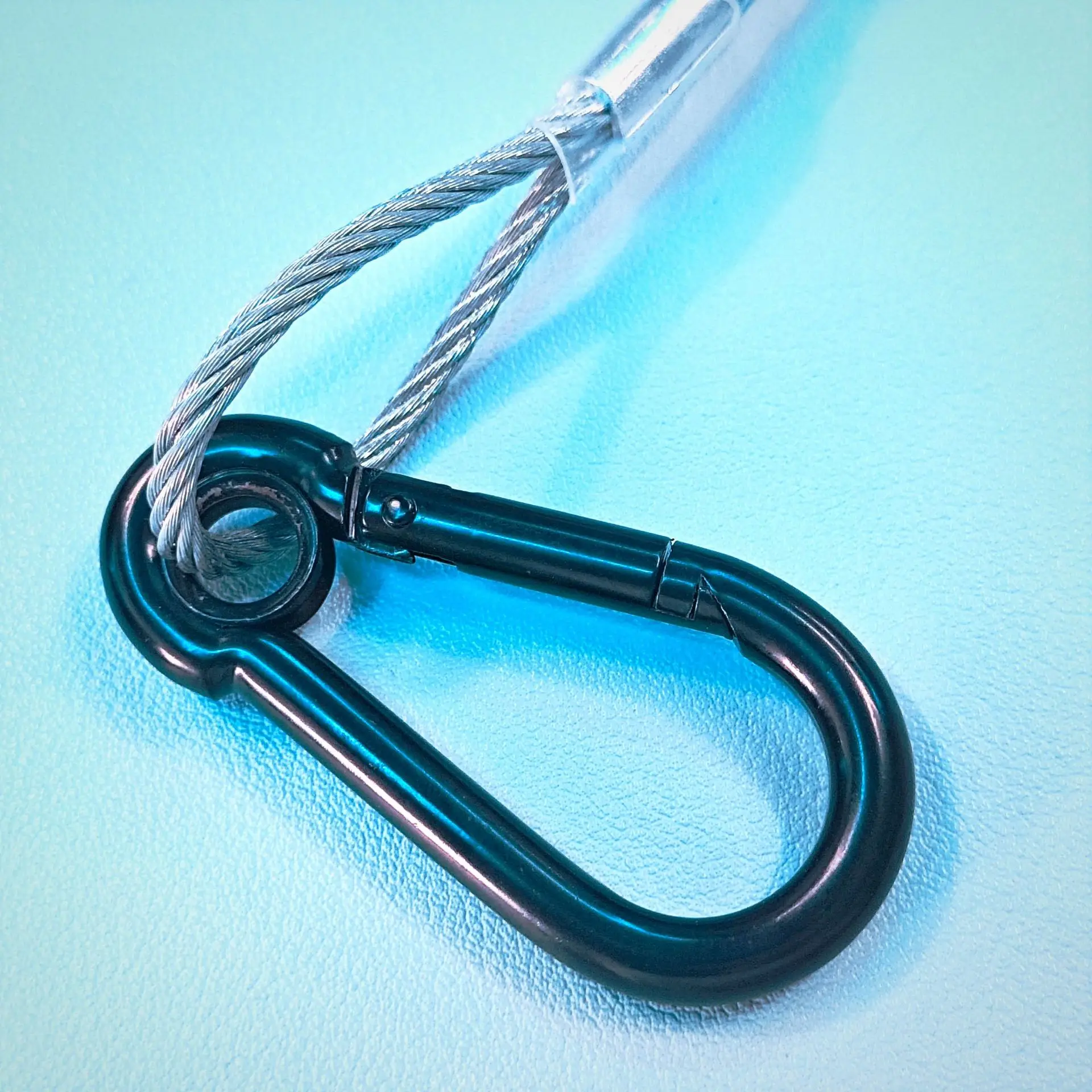 3-Teiliges Sicherheitsseil Für Scheinwerfer – 1 M Bühnen-Safety-Kabel Mit 80 N Für Moving Head, Beam Und Par 3-Teiliges Sicherheitsseil Für Scheinwerfer – 1 M Bühnen-Safety-Kabel Mit 80 N Für Moving Head, Beam Und Par - Image 2