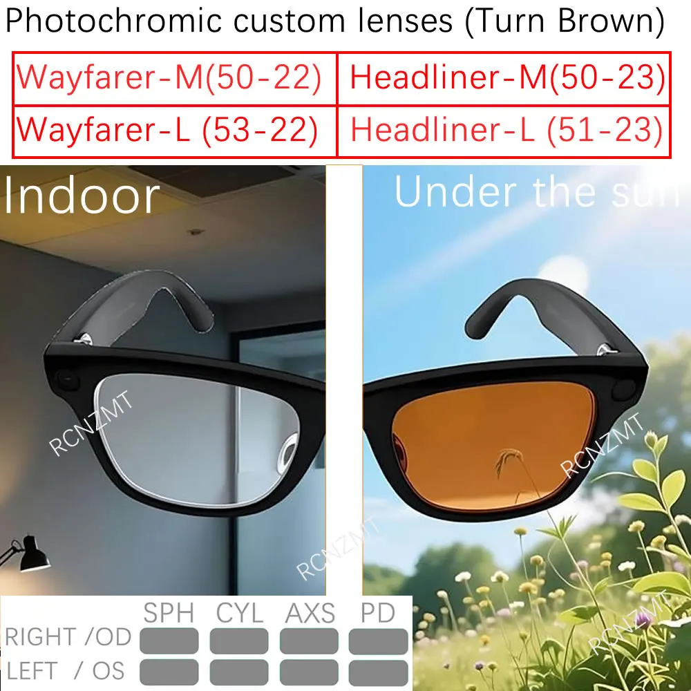 Ersatzgläser Für Ray-Ban Meta Rw4006/Rw4008 – Übergangslinsen Mit Blaulichtschutz Ersatzgläser Für Ray-Ban Meta Rw4006/Rw4008 – Übergangslinsen Mit Blaulichtschutz - Image 3
