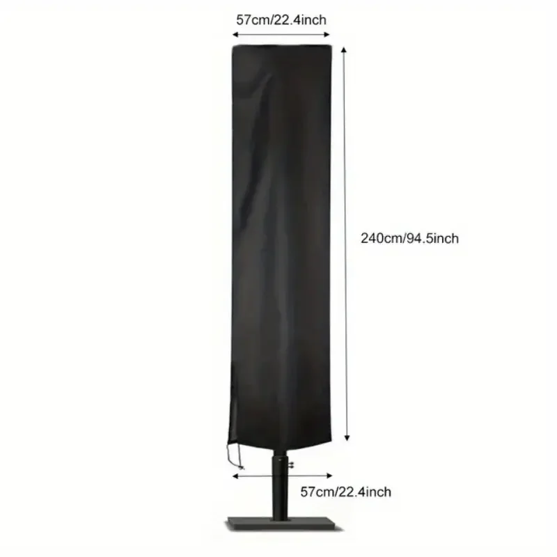 Universal Waterproof Umbrella Cover Cantilever Parasol Cover Outdoor Patio Garden Furniture Protection Universal Waterproof Umbrella Cover Cantilever Parasol Cover Outdoor Patio Garden Furniture Protection - Image 12