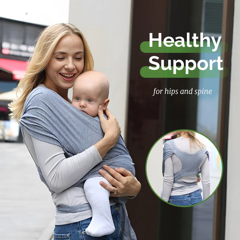 Pangdube Ergonomische Babytrage, Weiche Baumwolle, Känguru-Trage Für Neugeborene Bis 36 Monate, Bequeme Babytrage Vorne Pangdube Ergonomische Babytrage, Weiche Baumwolle, Känguru-Trage Für Neugeborene Bis 36 Monate, Bequeme Babytrage Vorne - Image 3
