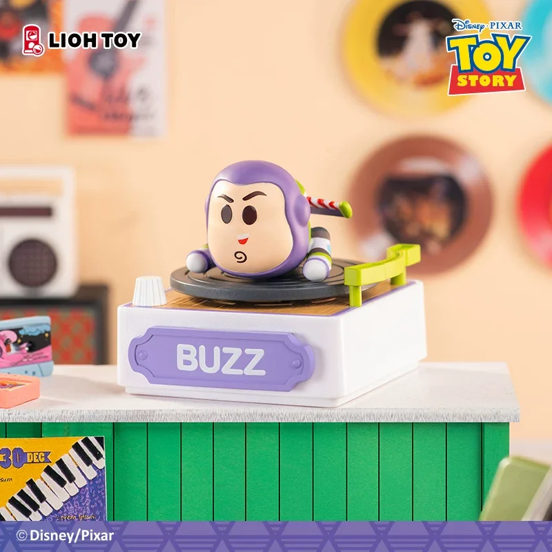 Disney Toy Story 5 Serie Thematischer Plattenspieler Blindbox Sammelfigur Desktop-Ornament Zufälliger Stil Überraschungsgeschenk Disney Toy Story 5 Serie Thematischer Plattenspieler Blindbox Sammelfigur Desktop-Ornament Zufälliger Stil Überraschungsgeschenk - Image 9